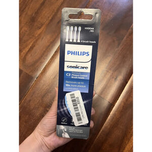 Philips C3 Premium Plaque Control Brush Heads White 4 pack New Sealed